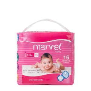 Marvel Baby Diapers S Size – 16 Pcs Pack