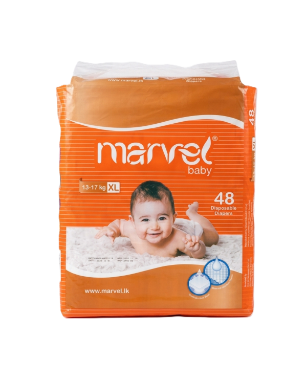 Marvel Baby Diapers XL Size – 48 Pcs Pack