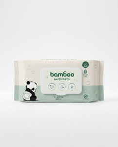 Velona Cuddles Premium Bamboo Water Wipes - 80 Pcs