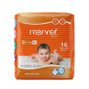 Marvel Baby Diapers XL Size – 16 Pcs Pack