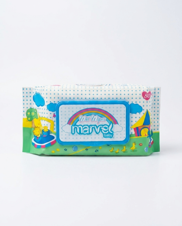 Marvel Baby Wet Wipes - 80 Pcs