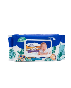 Velona Cuddles Fragrance Free Baby Wet Wipes - 40 Pcs