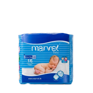 Marvel Baby  Diapers NB Size – 16 Pcs Pack