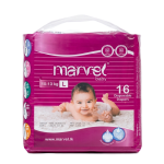 Marvel Baby Diapers L Size – 16 Pcs Pack