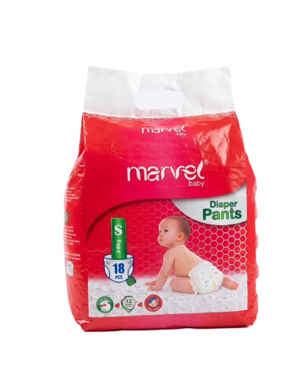 Marvel Baby Diaper Pants S Size – 18 Pcs Pack