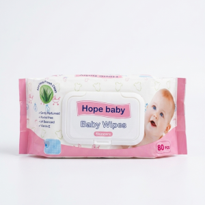 Hope Baby Wipes 80 Pcs - Aloe Vera Fresh Clean Baby Wet Wipes