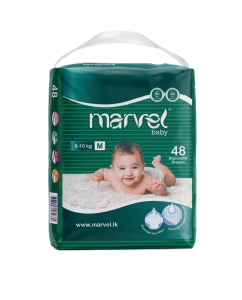 Marvel Baby Diapers M Size – 48 Pcs Pack