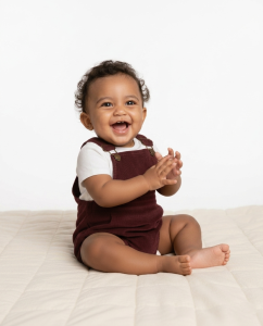 Baby Corduroy Dungarees Set