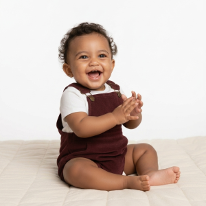 Baby Corduroy Dungarees Set