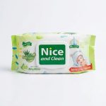 Cute Baby Nice and Clean Aloe Vera Baby Wet Wipes – 80 Pcs