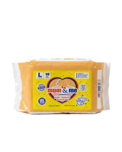 Mum & Me Baby Diapers Large (L) 9-13kg – 10 Pcs Pack