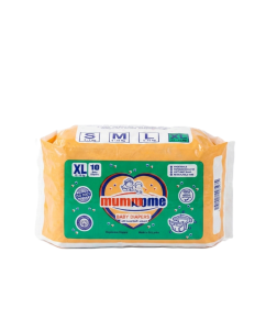Mum & Me Baby Diapers Extra Large (XL) 12-16kg – 10 Pcs Pack