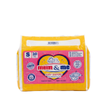 Mum & Me Baby Diapers Small (S) 3-7kg – 30 Pcs Pack
