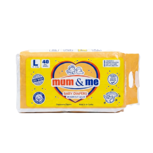 New Template - 1782022803715 Mum & Me Baby Diapers Large (L) 9-13kg – 40 Pcs Pack
