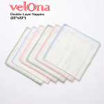Velona Cotton Baby Nappies (22"x22") – Double Layer