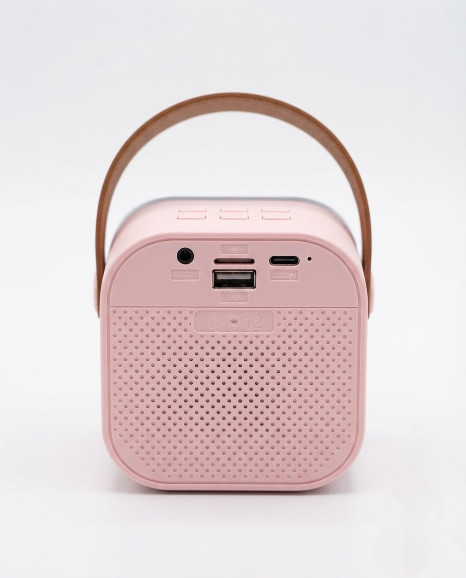 stitch portable bluetooth karaoke speaker with dual wireless microphones stitch portable bluetooth karaoke speaker with dual wireless microphones