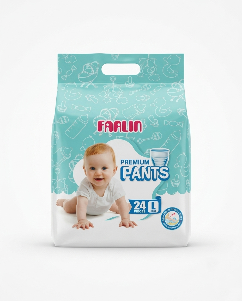 farlin premium baby diaper pants l size 24 pcs pack farlin premium baby diaper pants l size 24 pcs pack
