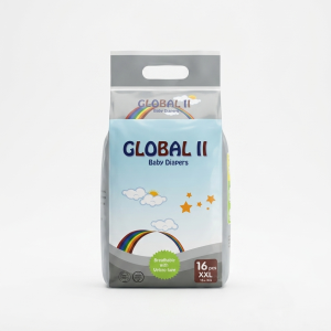 Global II Baby Diapers XXL Size - 16 Pcs Pack