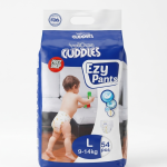 Velona Cuddles Ezy Pants Baby Diaper L Size - 54 Pcs Pack