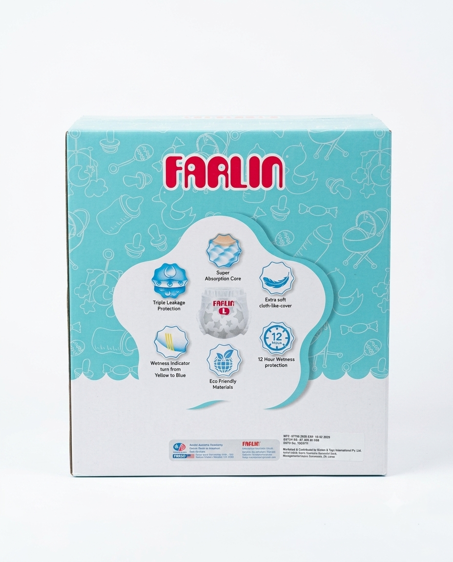 farlin premium baby diaper pants l size 80 pcs pack farlin premium baby diaper pants l size 80 pcs pack