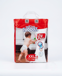 Velona Cuddles Ezy Pants Baby Diaper XXL Size - 18 Pcs Pack