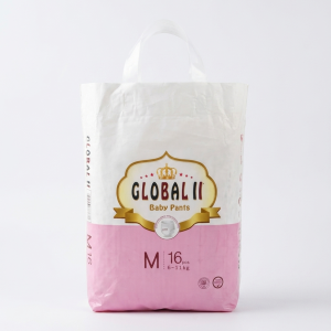 Global Pants Baby Diaper M Size – 16 Pcs Pack