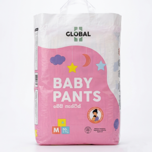 Global Pants Baby Diaper M Size – 50 Pcs Pack