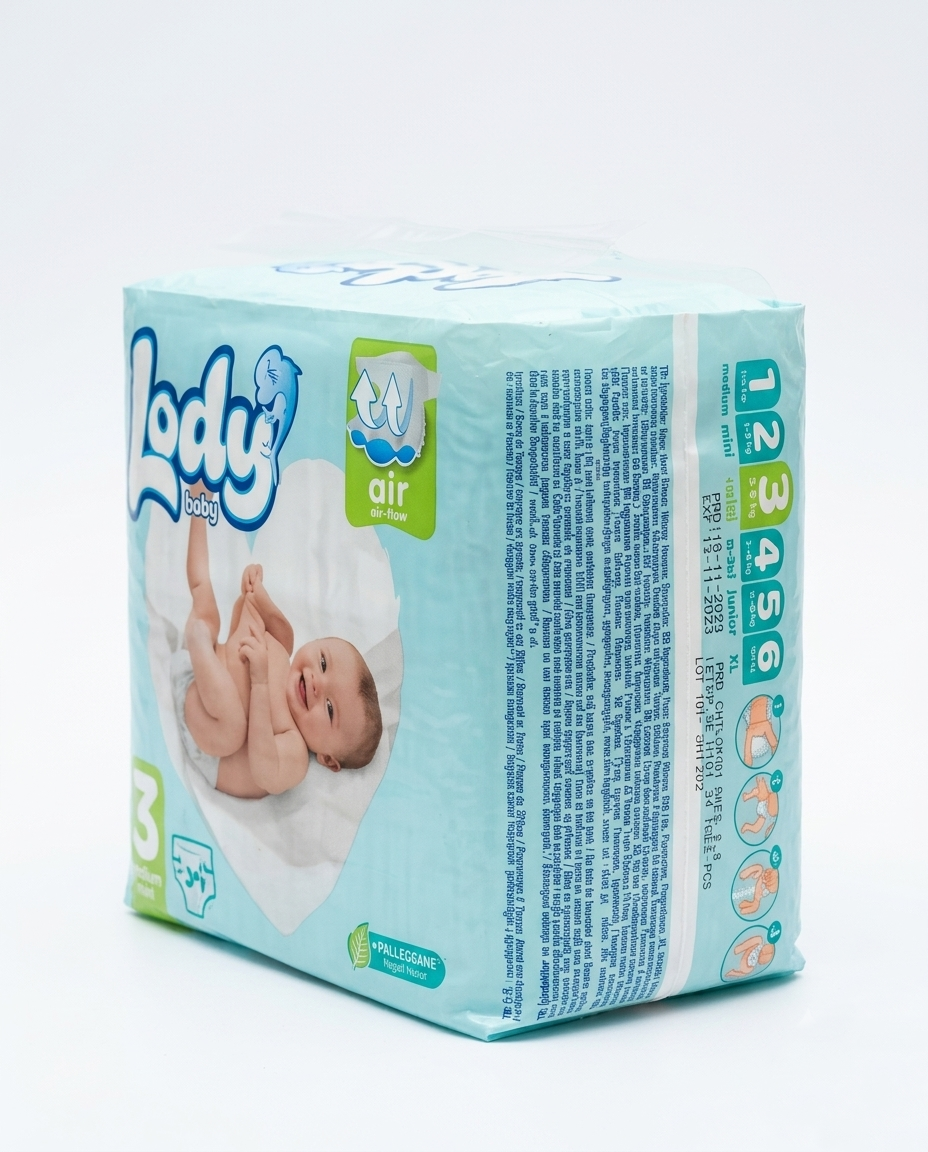 lody baby air diapers size 3 34 pcs pack lody baby air diapers size 3 34 pcs pack