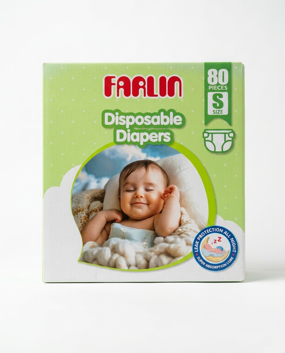 farlin disposable baby diapers s size 80 pcs pack farlin disposable baby diapers s size 80 pcs pack