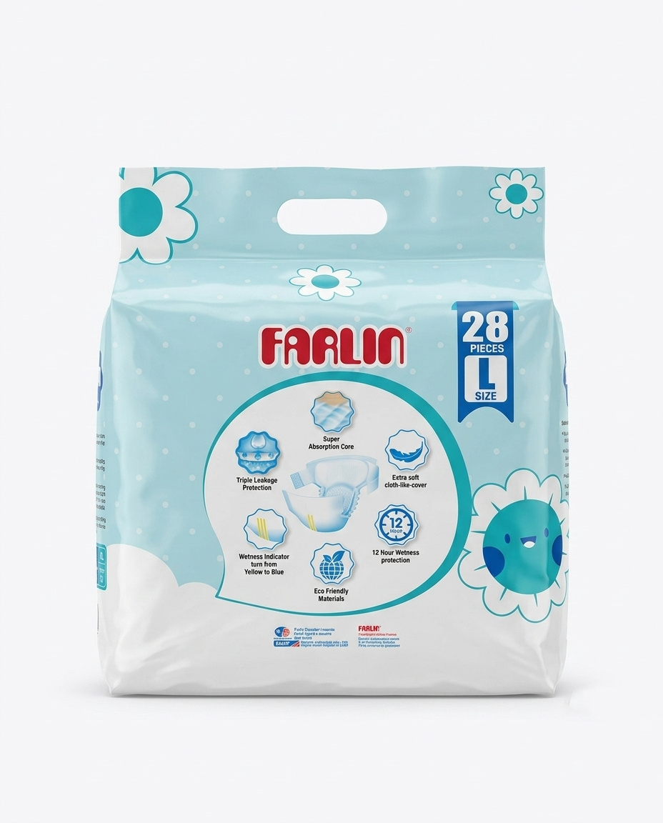 farlin disposable baby diapers l size 28 pcs pack farlin disposable baby diapers l size 28 pcs pack