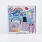Stitch Portable Bluetooth Karaoke Speaker with Dual Wireless Microphones