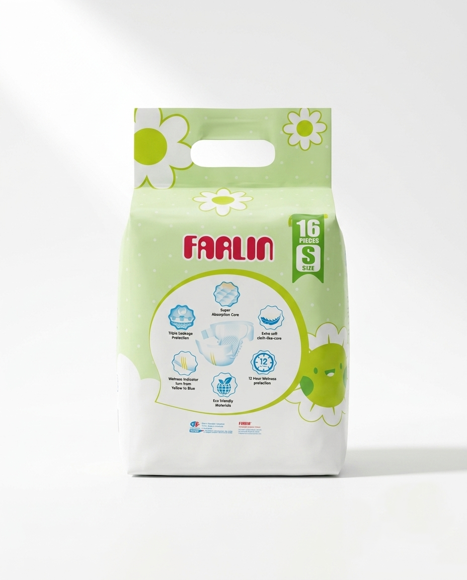 farlin disposable baby diapers s size 16 pcs pack farlin disposable baby diapers s size 16 pcs pack