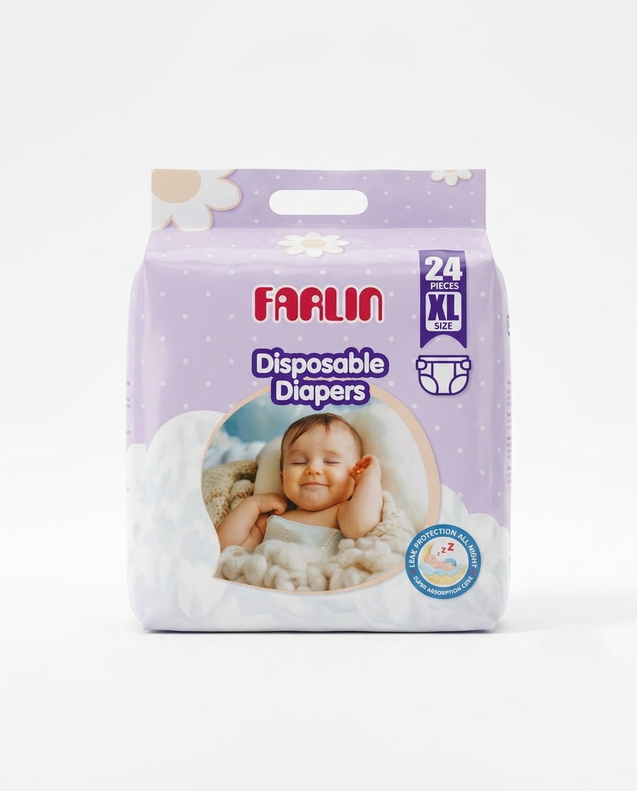 farlin disposable baby diapers xl size 24 pcs pack farlin disposable baby diapers xl size 24 pcs pack