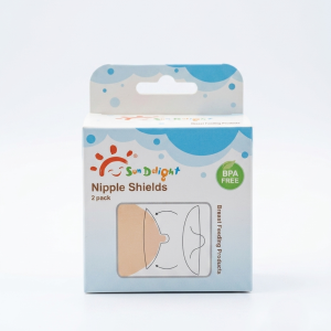 Sun Delight Silicone Nipple Shields – 2 pcs Pack