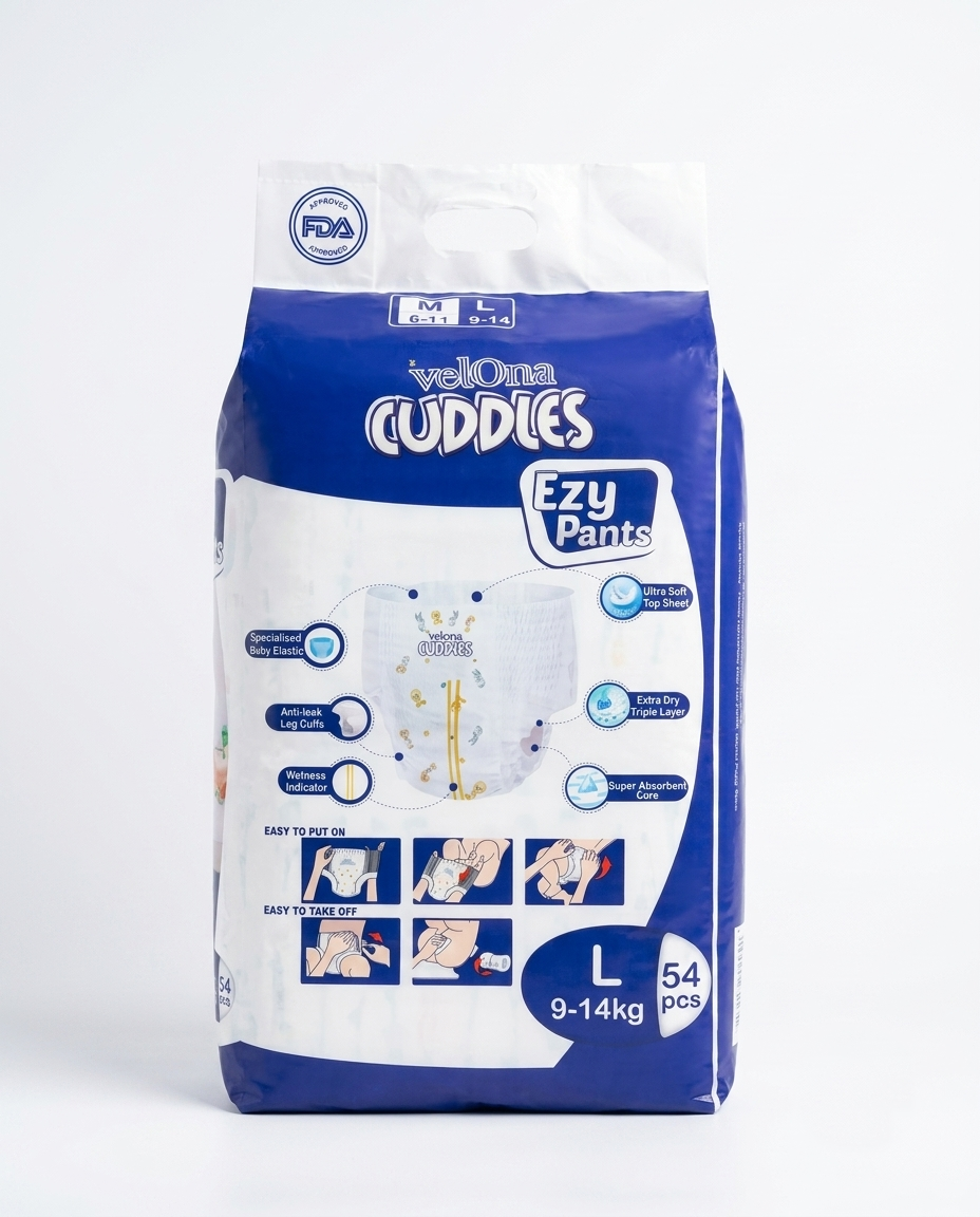 velona cuddles ezy pants baby diaper l size l 54 pcs pack velona cuddles ezy pants baby diaper l size l 54 pcs pack