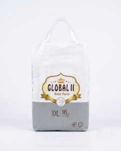Global Pants Baby Diaper XXL Size – 16 Pcs Pack