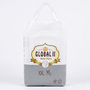 Global Pants Baby Diaper XXL Size – 16 Pcs Pack