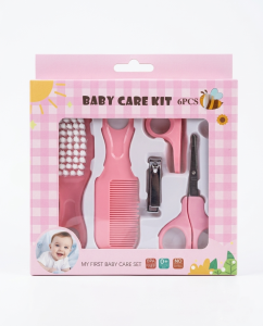 6-Piece Essential Baby Grooming & Care Kit